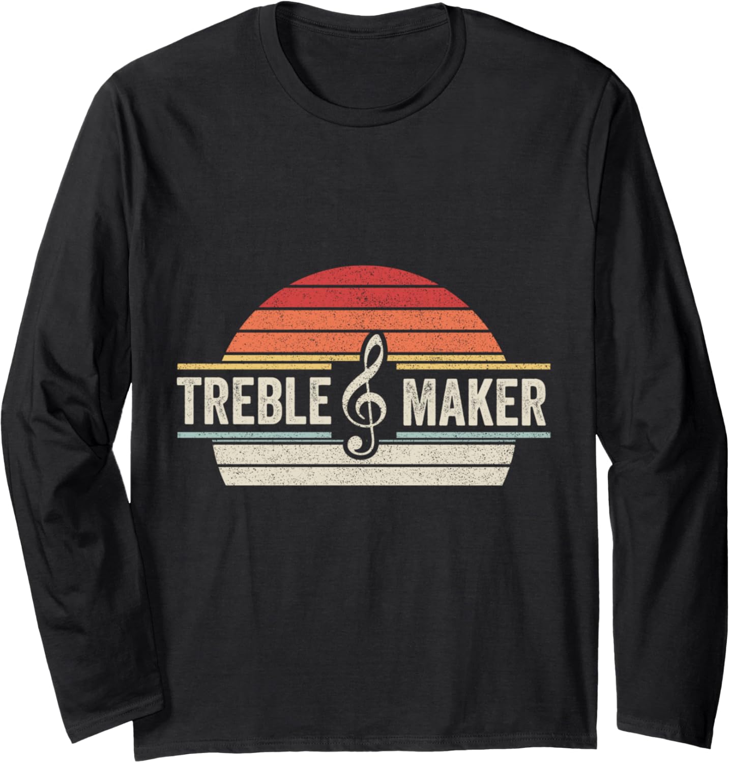 Vintage Retro Piano Music Pianist Musical Treble Maker Long Sleeve Apparel | Trending 2025 | Aesthetic Fit