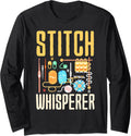 Stitch Whisperer - Yarn Lover Long Sleeve Yarn Supply | Viral US Pick | Best Seller Choice