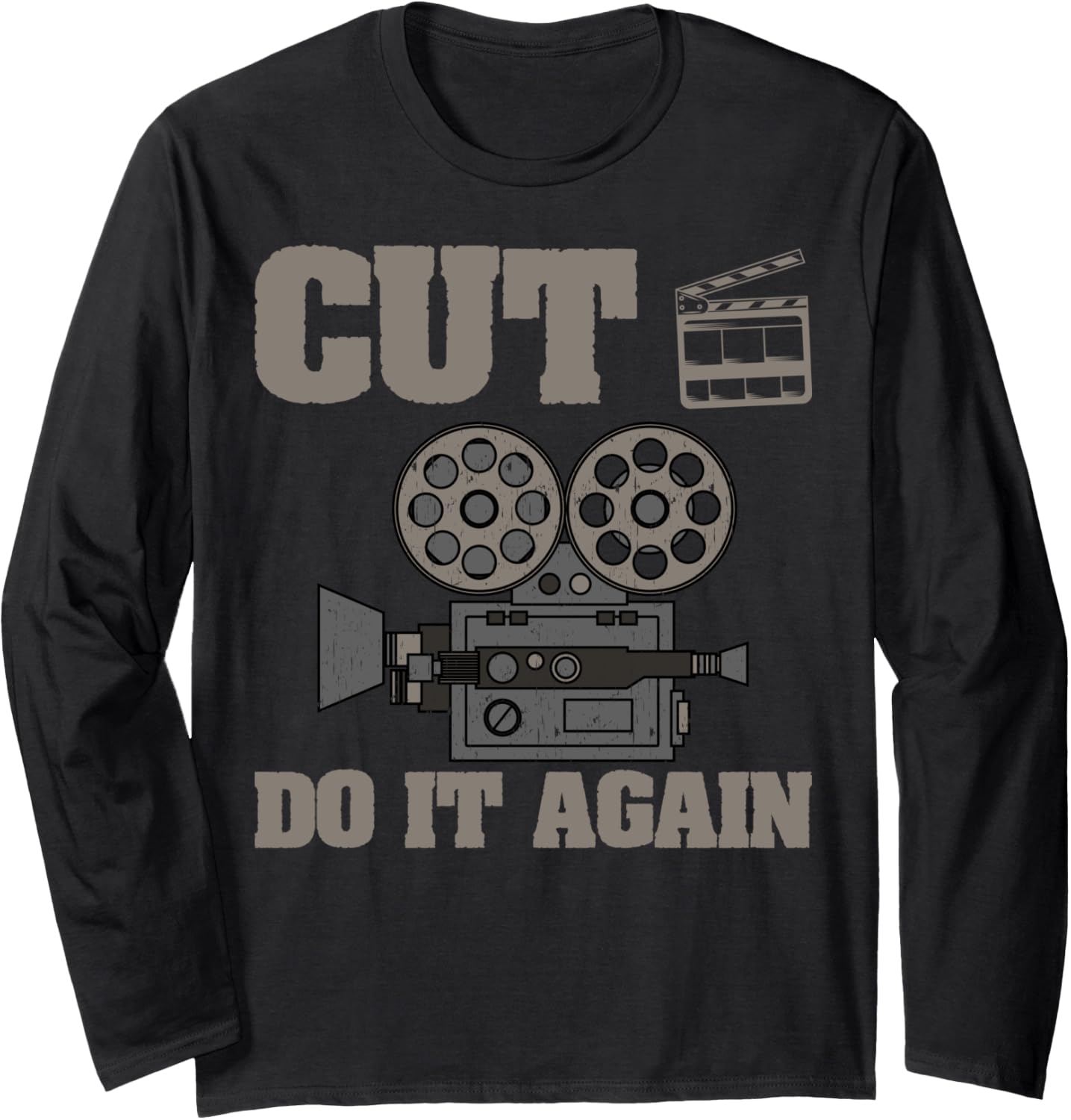 Movie Director Camera Producer Filmmaker Film Maker Long Sleeve Apparel | Premium Quality | Comfort Daily Wear