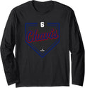 Home Plate Gameday Michael Chavis Washington MLBPA Long Sleeve Apparel | Viral Streetwear Style