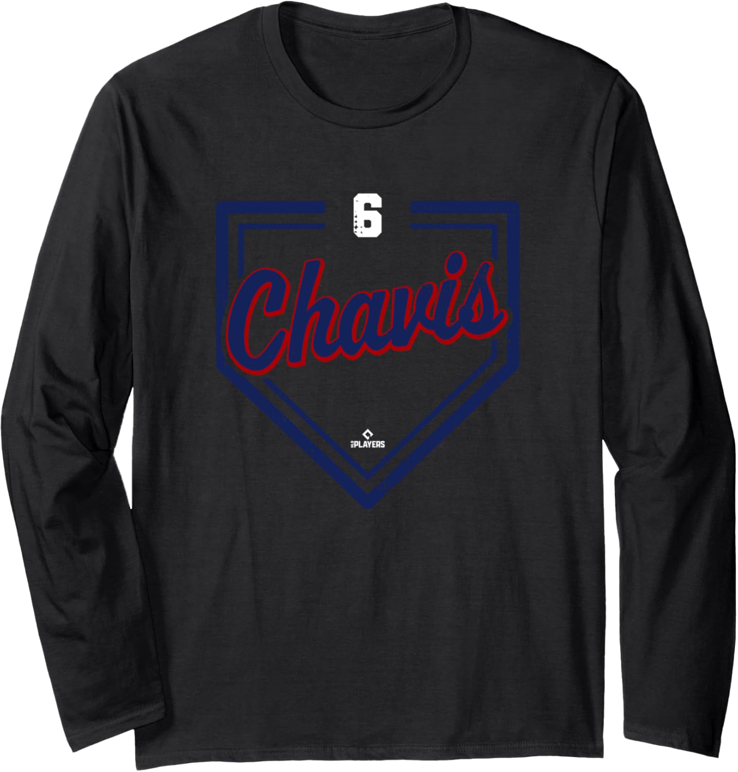 Home Plate Gameday Michael Chavis Washington MLBPA Long Sleeve Apparel | Viral Streetwear Style