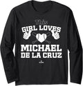 This Girl Loves Michael De La Cruz Prospect Baseball Fan Long Sleeve Apparel | US Best Seller