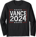 JD Vance 2024 VP Vice President Long Sleeve Apparel | Premium Quality