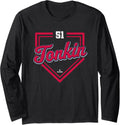 Home Plate Gameday Michael Tonkin Atlanta MLBPA Long Sleeve Apparel | Trending 2025