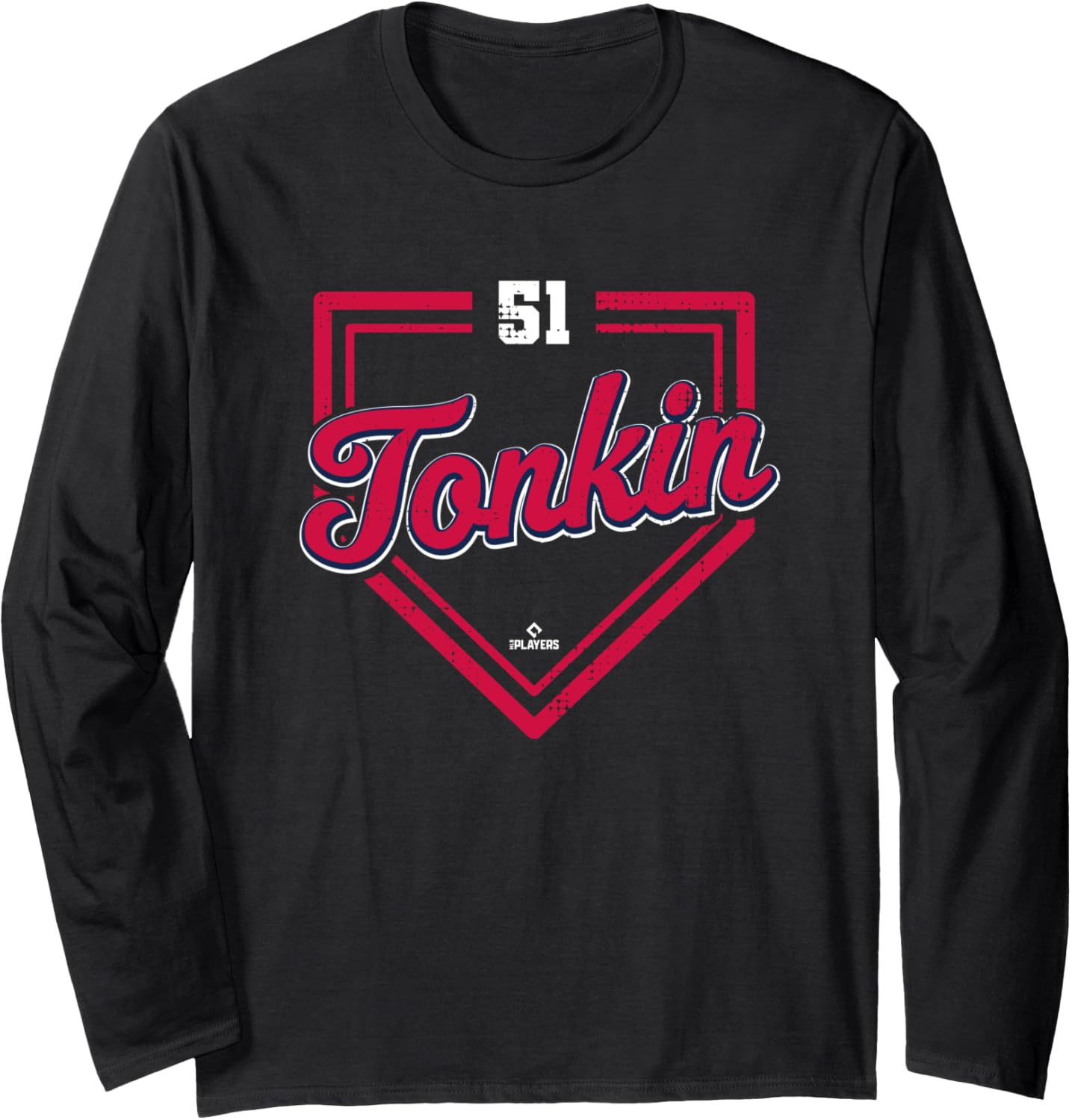 Home Plate Gameday Michael Tonkin Atlanta MLBPA Long Sleeve Apparel | Trending 2025