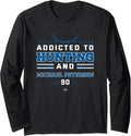 Addicted to Deer Hunting & Michael Petersen Los Angeles Long Sleeve Apparel | US Best Seller