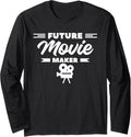 Future Movie Maker Director Filmmaker Filmmaking Long Sleeve Apparel | US Viral Style | Comfort Daily Wear