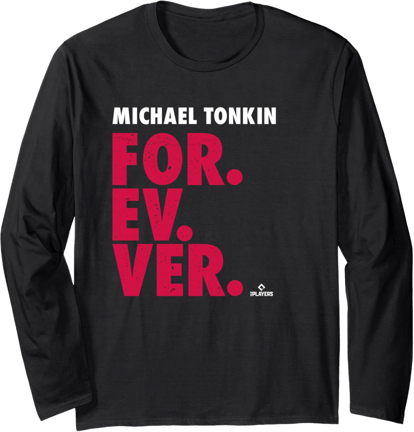 Forever Baseball Michael Tonkin Minnesota Baseball MLBPA Long Sleeve Apparel | Viral Streetwear Style