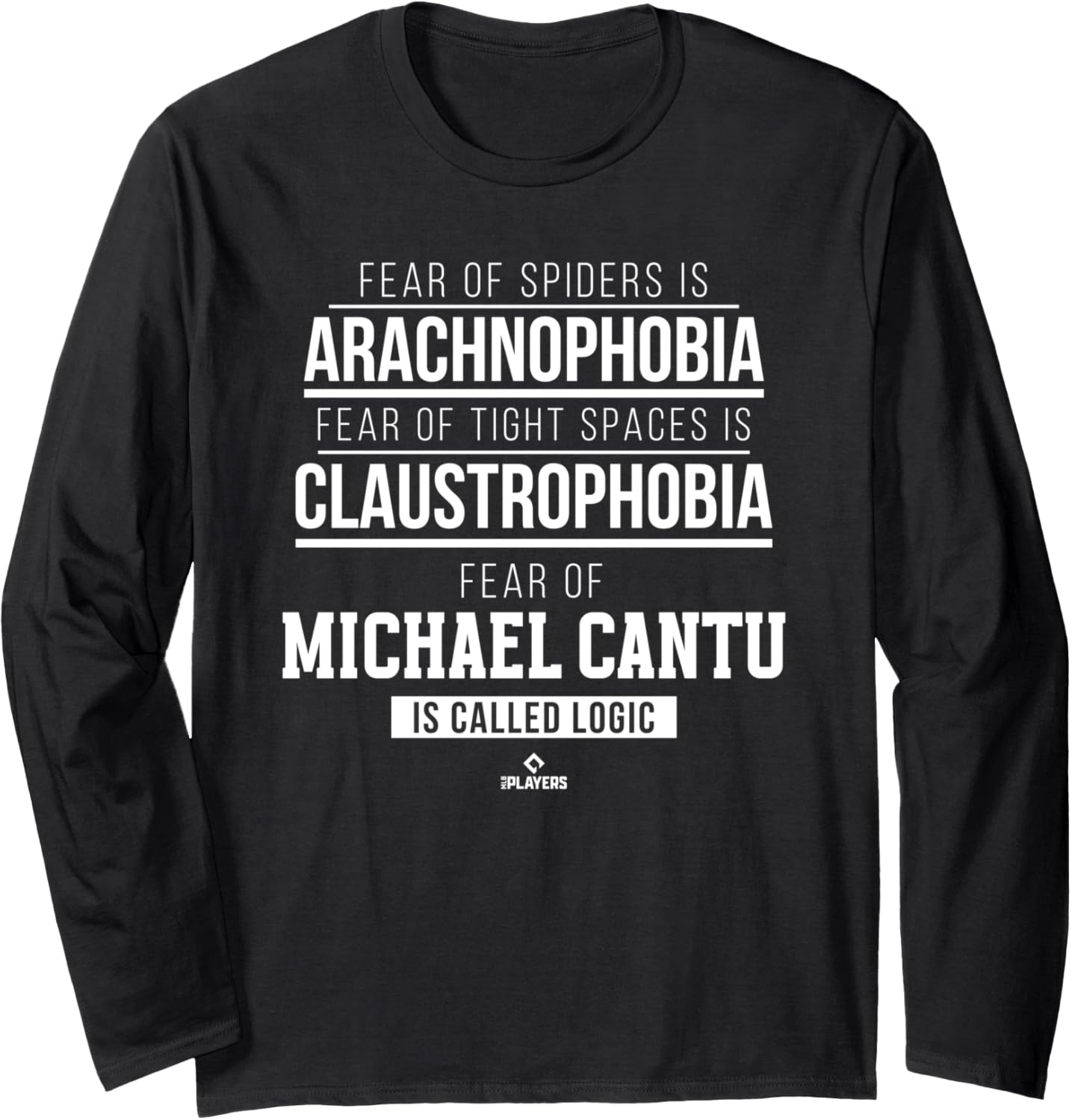 Fear of Michael Cantu Prospect Baseball Fan Gear Long Sleeve Apparel | Premium Quality