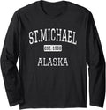 St.Michael Alaska AK Vintage Long Sleeve Apparel | Trending 2025