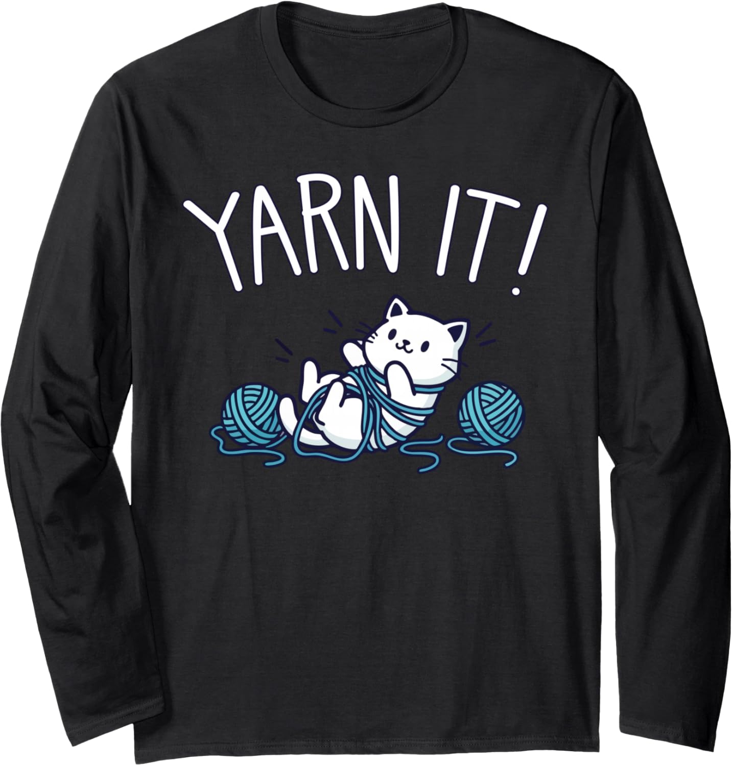 Cute Cat Yarn Play Long Sleeve Yarn Supply | Top Rated | Perfect for Crafters