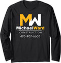 Michael Ward Construction Gold Long Sleeve Apparel | Perfect Gift Idea