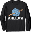 Wool Collection YARNOLOGIST Funny Knitting Yarn Long Sleeve Yarn Supply | High Search Volume | Customer Favorite