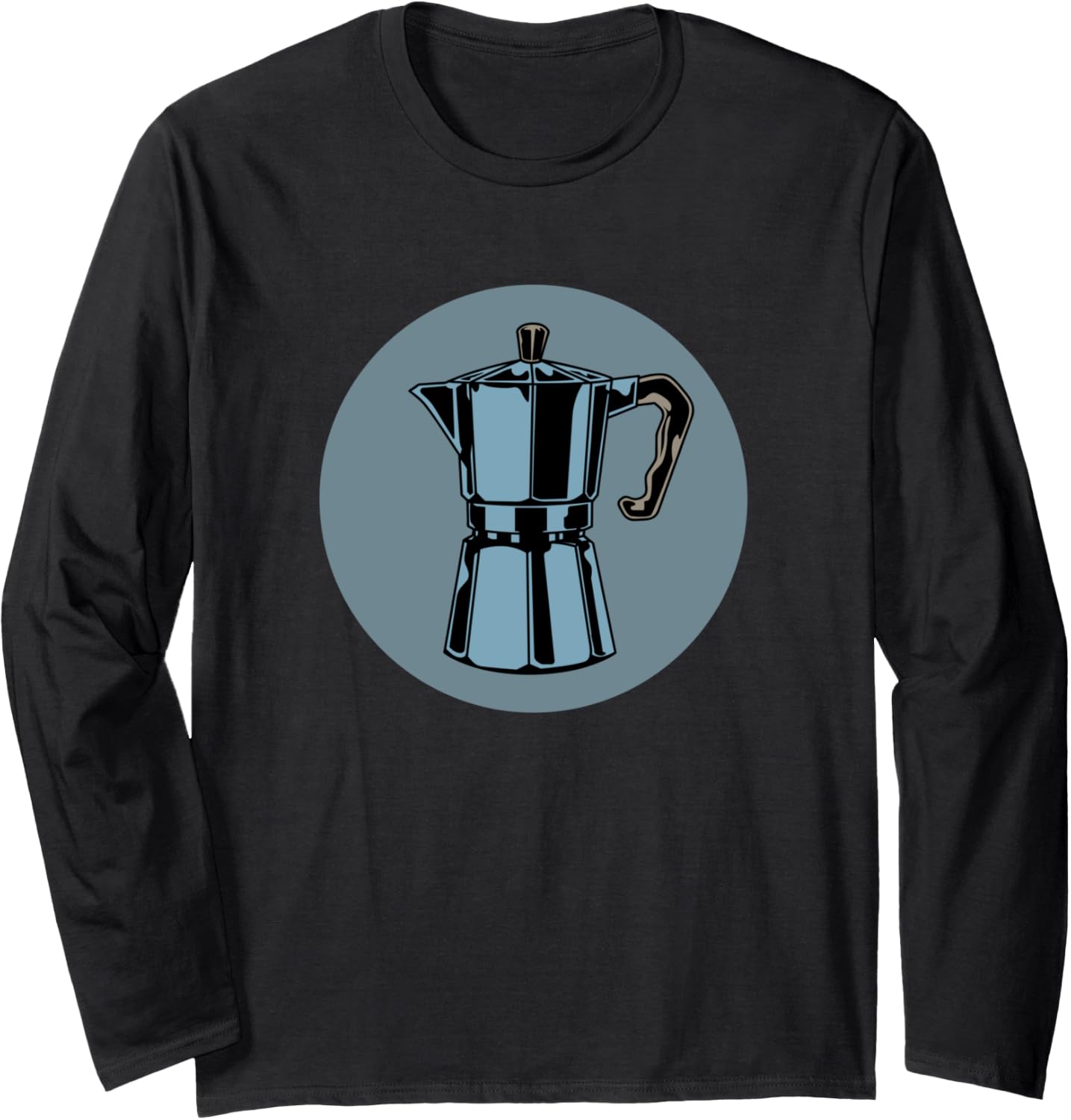 Moka Pot Italian Coffee Maker Long Sleeve Apparel | Premium Quality | Comfort Daily Wear