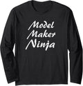 Model Maker Tshirt Job Occupation Funny Work Title Long Sleeve T-Shirt | Best Seller Pick | Perfect Gift Idea