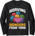 Yarn Collector WEAVING WONDERS FROM YARN Yarn Collection Long Sleeve Yarn Supply | Top Rated | High CTR Title