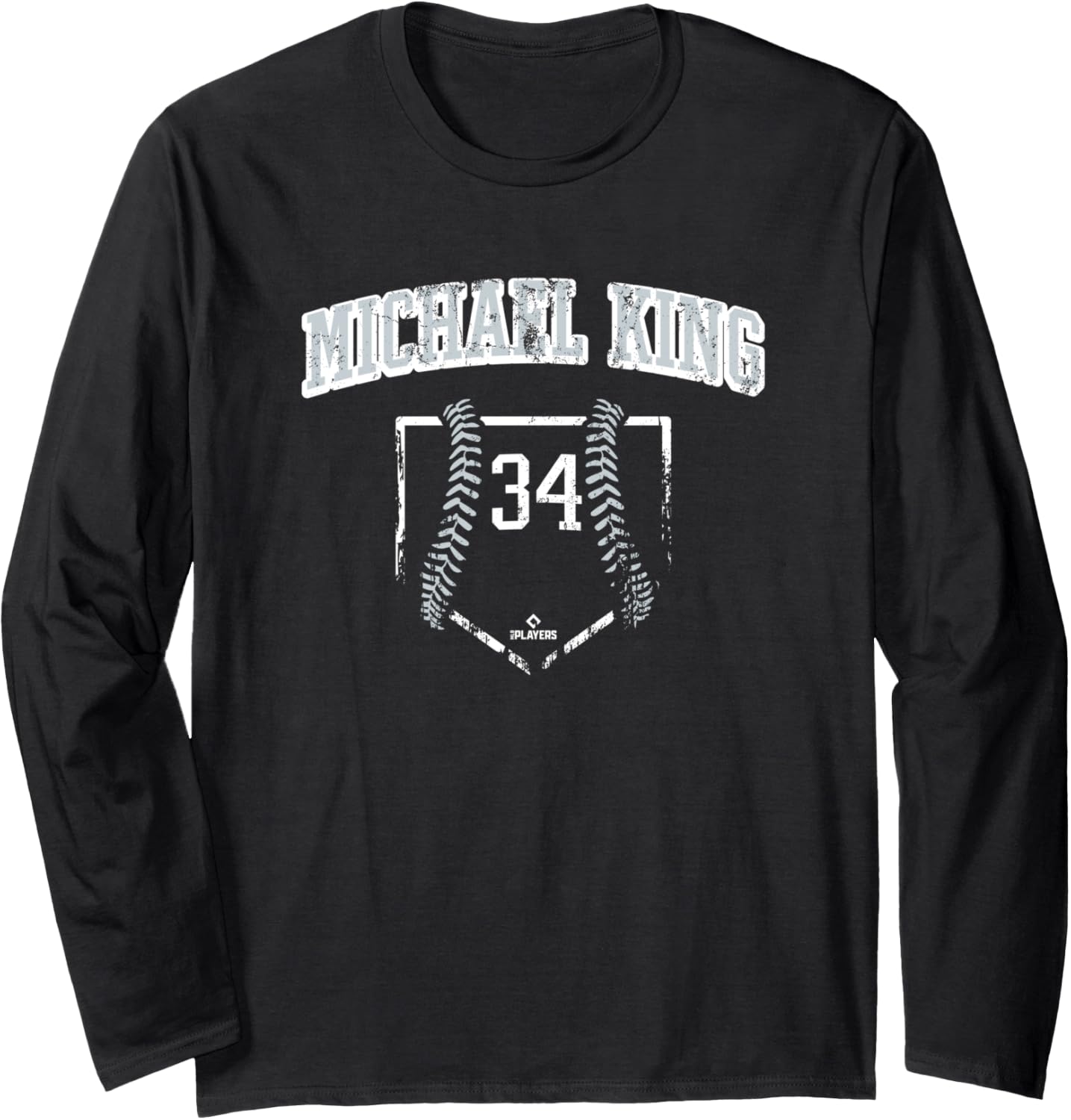 Home Plate Gameday Michael King New York MLBPA Long Sleeve Apparel | Perfect Gift Idea