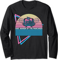 Dad Maker Of The Pancakes Pancake Maker Long Sleeve Apparel | High Search Volume | Comfort Daily Wear