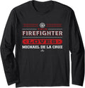 This Firefighter Loves Michael De La Cruz Prospect Baseball Long Sleeve Apparel | US Best Seller