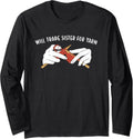 Will Trade Sister for Yarn Knitting Long Sleeve Yarn Supply | High Search Volume | Perfect for Crafters