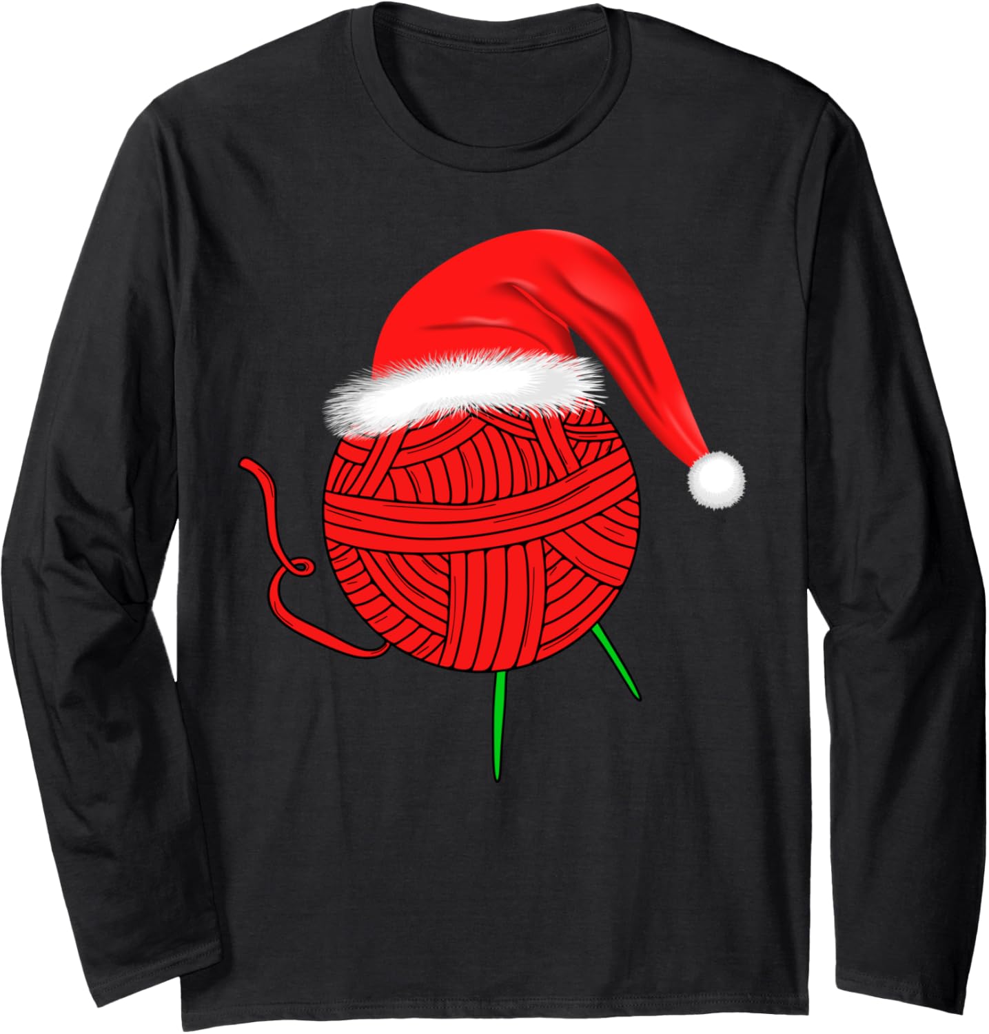Crocheting Yarn Santa Hat Crochet Knitting Yarn Christmas Long Sleeve Yarn Supply | Premium Quality | Customer Favorite
