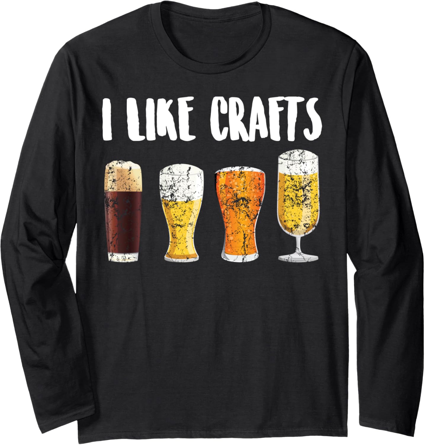 I Like Crafts Cute Craft Beer Makers Gift Long Sleeve Apparel | Trending 2025 | Must-Have Style