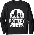 Funny Pottery Maker Pottering Long Sleeve Apparel | High Search Volume | Comfort Daily Wear