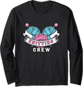 Knitting Crew Yarn Wool Knit Knitter Crocheter Long Sleeve Yarn Supply | Top Rated | Customer Favorite