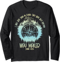 Spiritual Way Maker Bible Verse Christian Faith Way Maker Long Sleeve Apparel | Premium Quality | Perfect Gift Idea