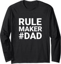 Fathers Day Rule Maker Dad Long Sleeve Apparel | US Viral Style | Perfect Gift Idea