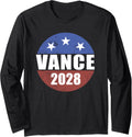 President Vance 2028 J.D. Vance '28 Vote Vance 2028 Long Sleeve Apparel | Best Seller Pick