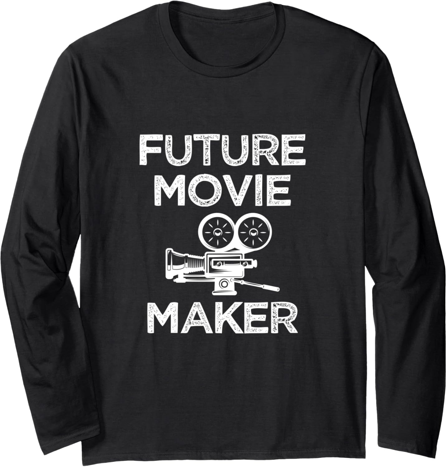 Vintage Future Movie Maker For Student Director Filmmaker Long Sleeve Apparel | High Search Volume | Aesthetic Fit