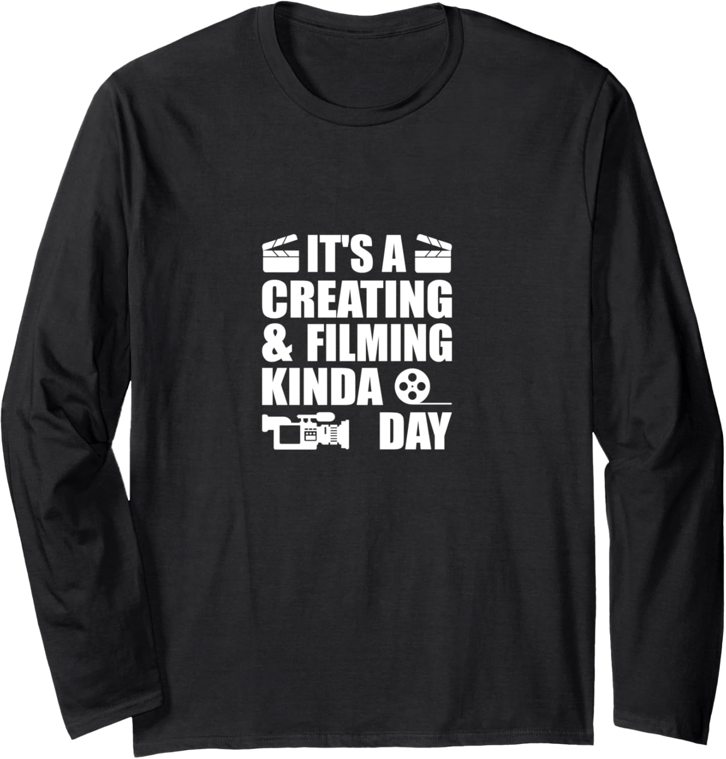 Filmmaker Videographer Content Creator Filmmaker Cameramann Long Sleeve Apparel | Best Seller Pick | Perfect Gift Idea