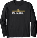 Drone Pilot Film Crew Filmmaker Shirt Long Sleeve T-Shirt | Premium Quality | Perfect Gift Idea