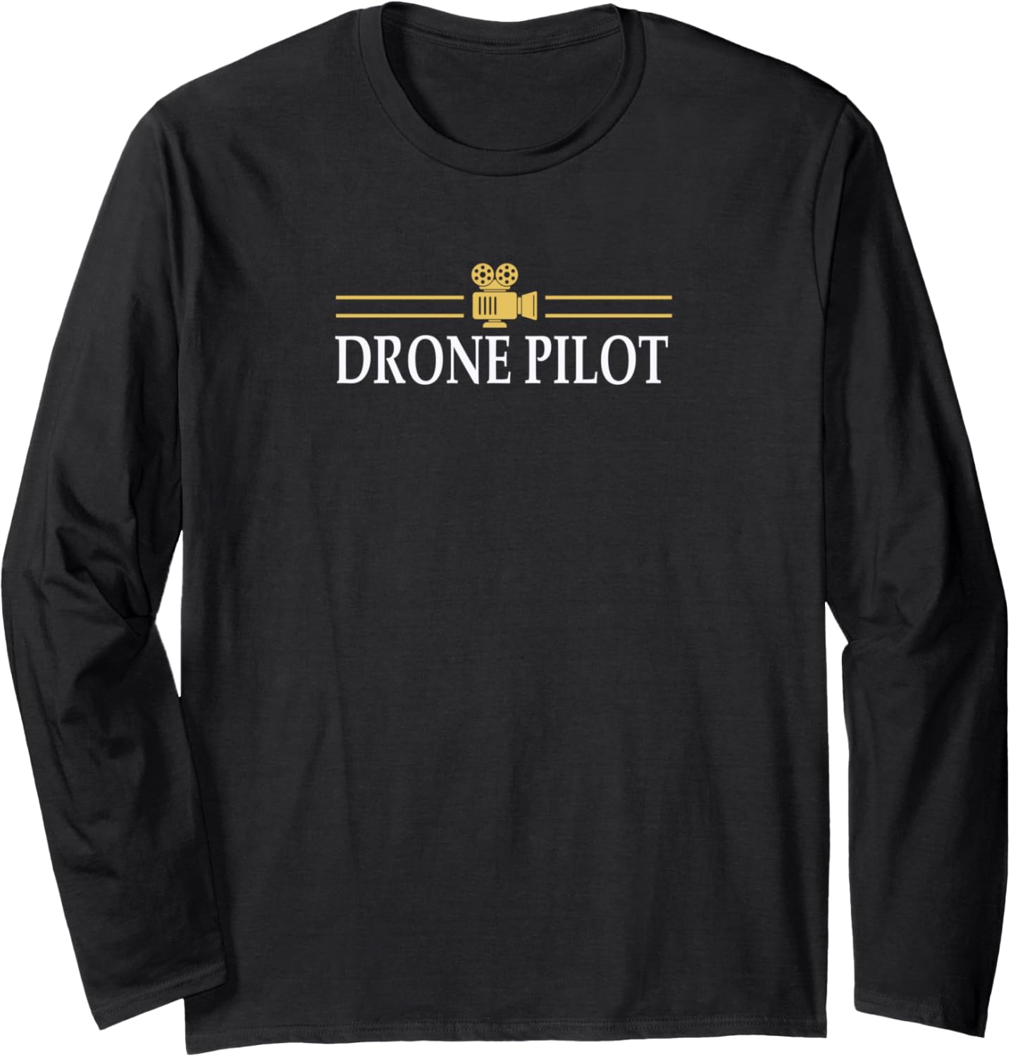 Drone Pilot Film Crew Filmmaker Shirt Long Sleeve T-Shirt | Premium Quality | Perfect Gift Idea