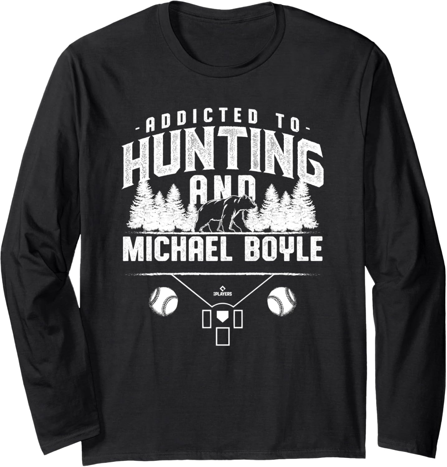 Bear Hunting and Michael Boyle Prospect Baseball Fan Gear Long Sleeve Apparel | Viral Streetwear Style