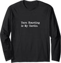 Yarn Hoarding is My Cardio Funny Yarn Quotes Long Sleeve Yarn Supply | High Search Volume | Customer Favorite