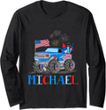 Patriotic Flag Pride USA 4th of July Michael Long Sleeve Apparel | Trending 2025