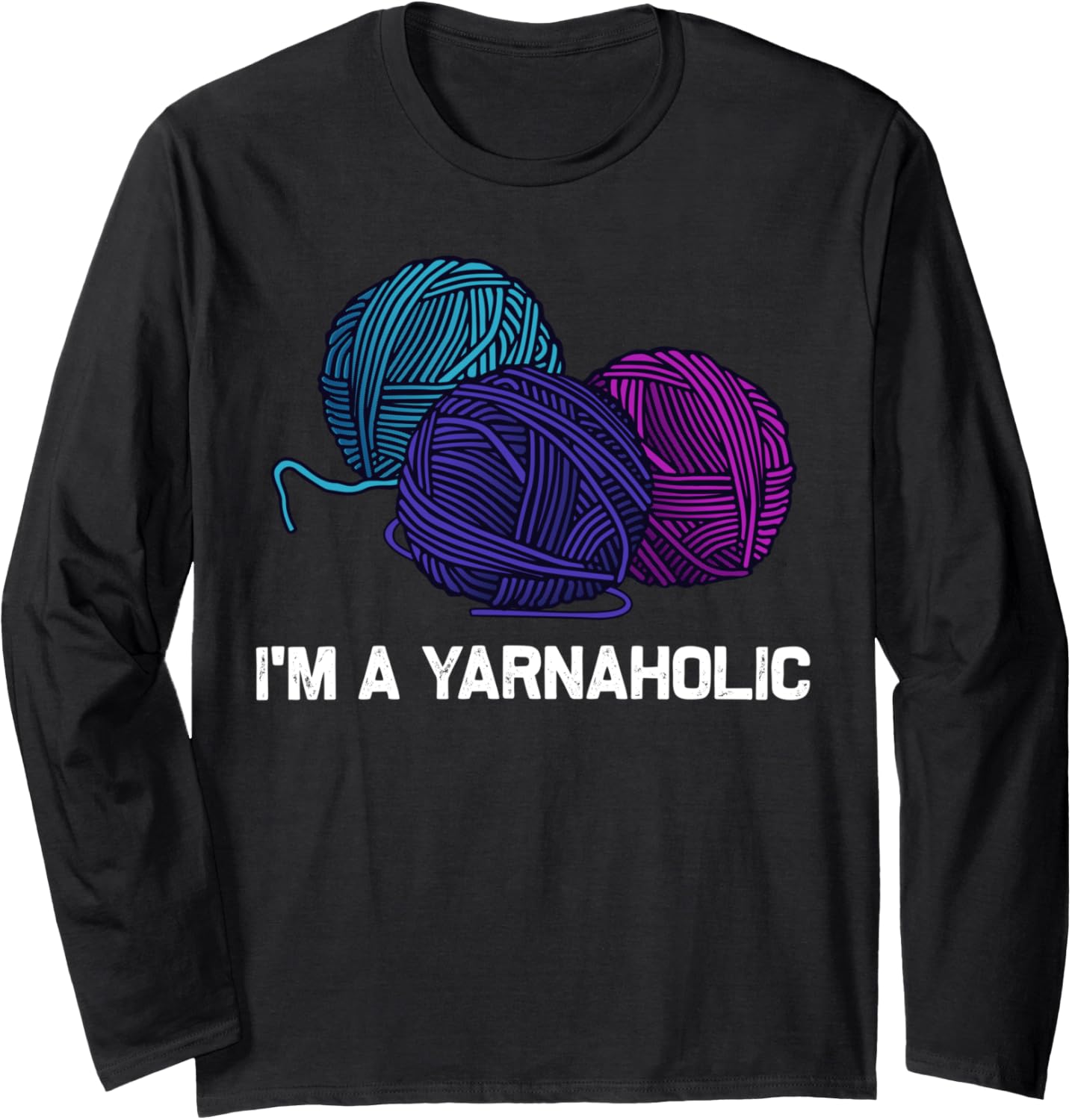 Funny Knitting Gift For Men Women Crochet Yarn Thread Long Sleeve Yarn Supply | High Search Volume | Customer Favorite