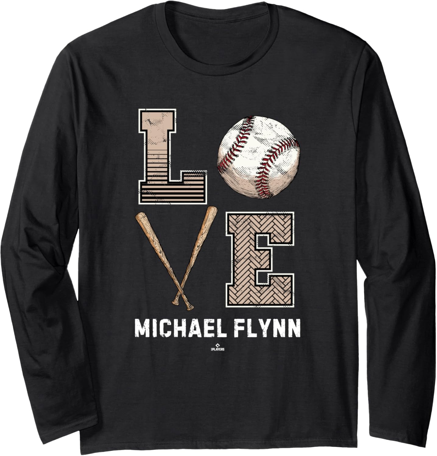 Baseball Love Michael Flynn Prospect Baseball Fan Gear Long Sleeve Apparel | Everyday Casual Wear
