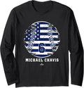 Vintage Baseball Flag Michael Chavis Washington MLBPA Long Sleeve Apparel | US Best Seller