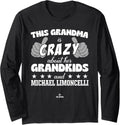 Grandma Crazy for Michael Limoncelli Prospect Baseball Fan Long Sleeve Apparel | Viral Streetwear Style