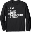 Sandwiches Maker Sammich - Grill Cheese Sandwich Maker Long Sleeve Apparel | Best Seller Pick | Comfort Daily Wear