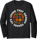 Crochet Stuff for Women Granny Square-Life Yarn Queen Retro Long Sleeve Yarn Supply | High Search Volume | High CTR T...
