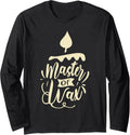 Master of wax for a Candle Makers Candle Making Candles Long Sleeve Apparel | Best Seller Pick | Comfort Daily Wear