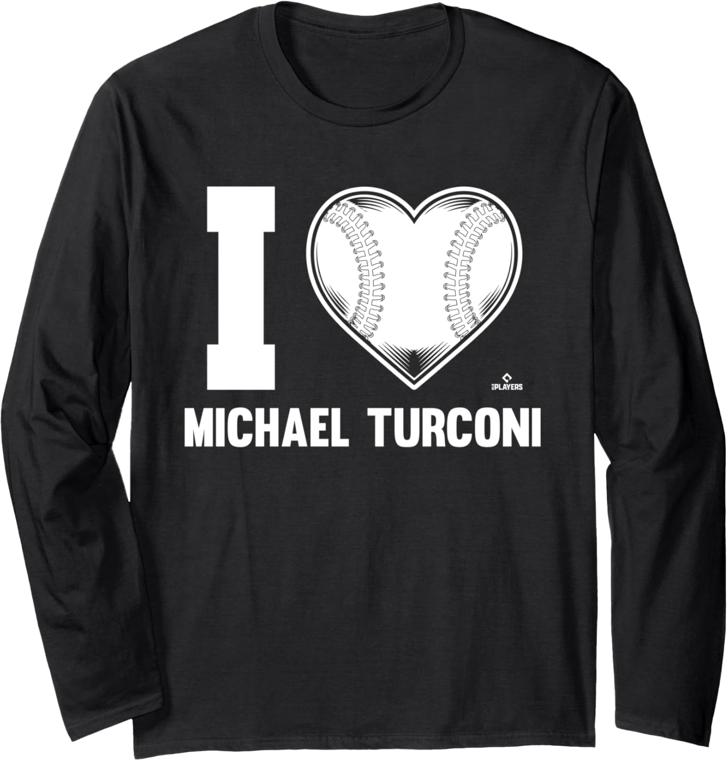 I Heart Michael Turconi Prospect Baseball Fan Gear Long Sleeve Apparel | Viral Streetwear Style