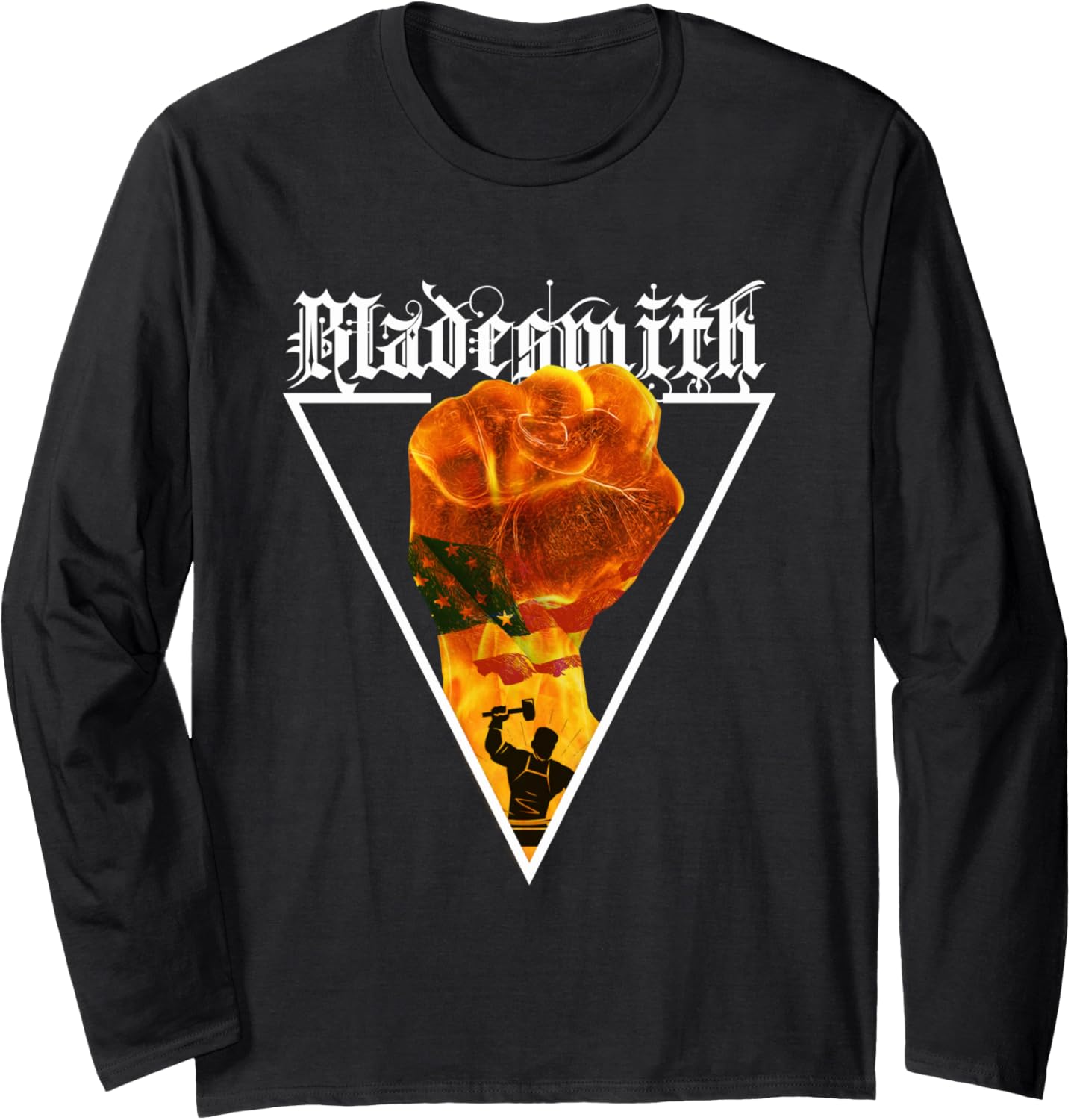 Patriotic Knife Maker Bladesmith Long Sleeve Apparel | High Search Volume | Comfort Daily Wear