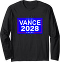 J.D. Vance 2028 Presidential Election Republican President Long Sleeve Apparel | Premium Quality