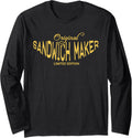 Sandwich Maker Funny Job Title Worker Funny Sandwich Maker Long Sleeve Apparel | Best Seller Pick | Perfect Gift Idea