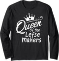 Queen of the Lefse Makers Long Sleeve Apparel | US Viral Style | Aesthetic Fit